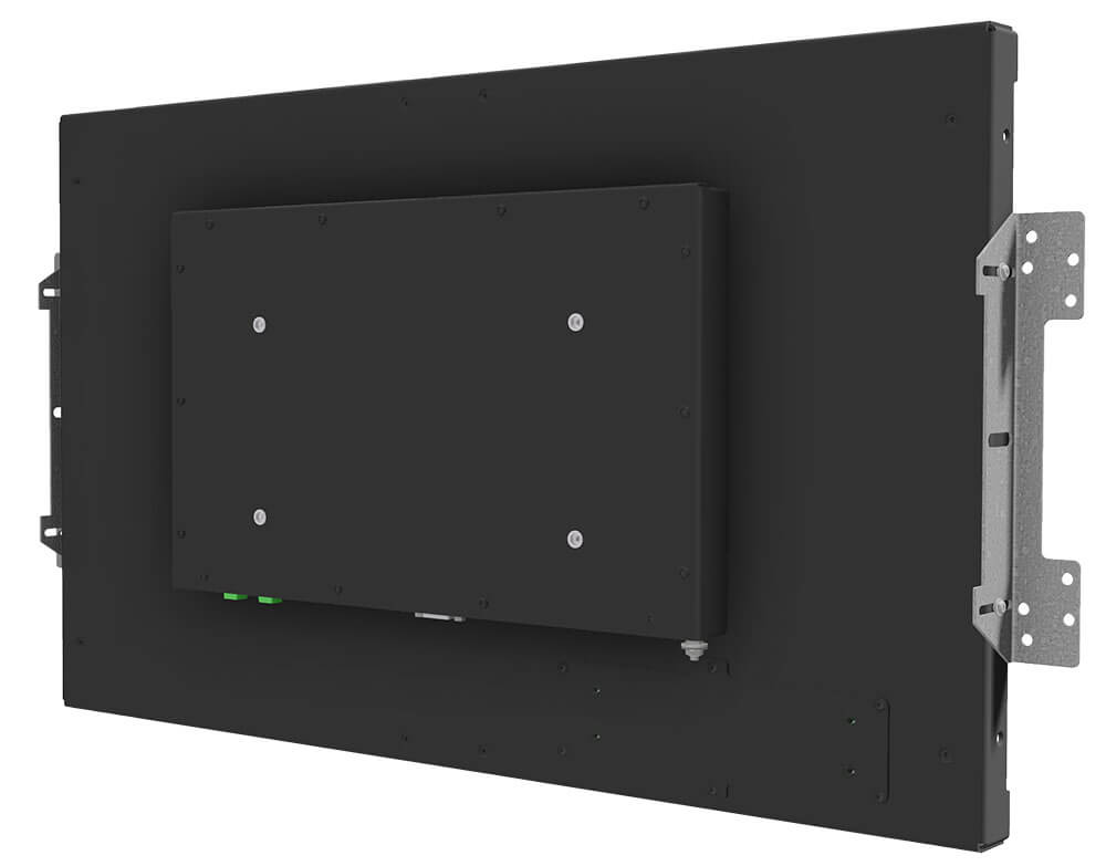 POS-Line 17.3 VideoPoster Monitor Rückseite