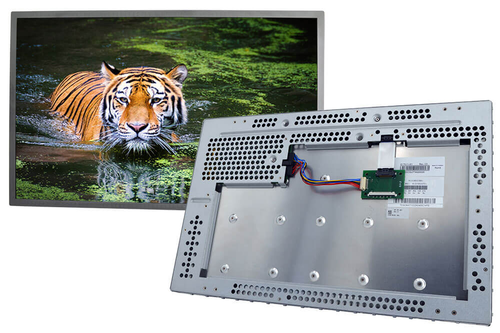 Innolux TFT Display G170J1-LE mit montiertem IF419 Adapter Board