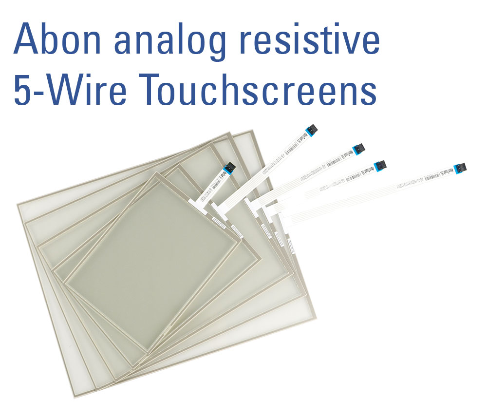 Abon analog resistive Touchscreens